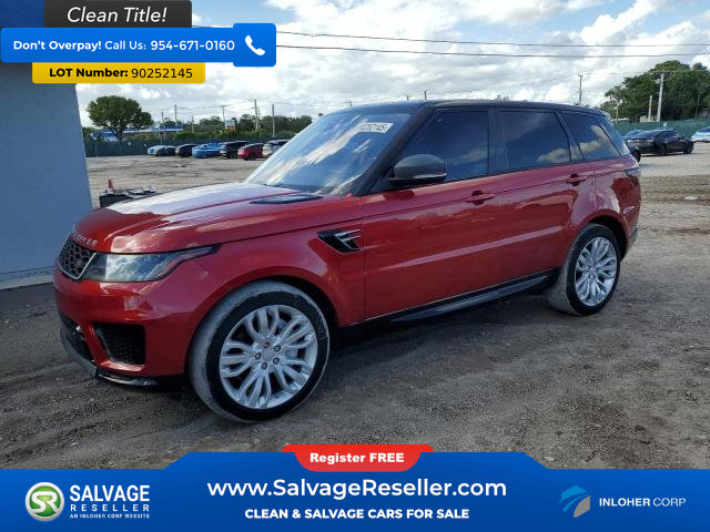 Used 2019 Land Rover Range Rover Sport HSE