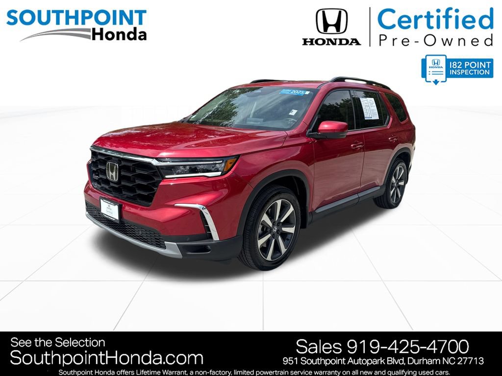Certified 2025 Honda Pilot Touring image 3