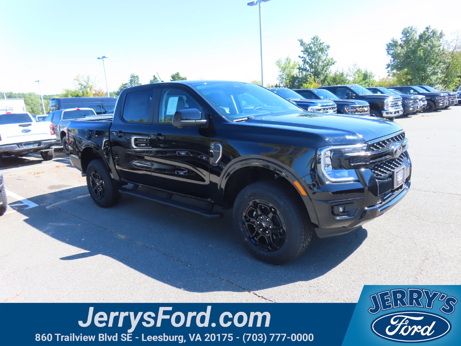 New 2026 Ford Ranger Lariat w/ Black Appearance Package