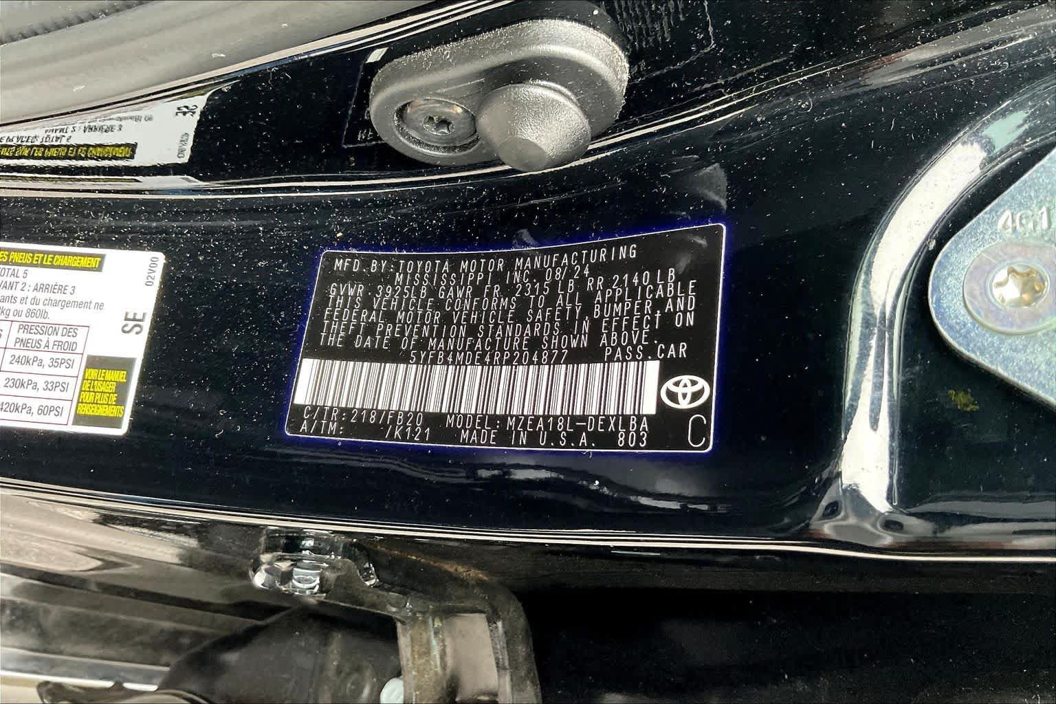 Used 2024 Toyota Corolla LE FWD image 33