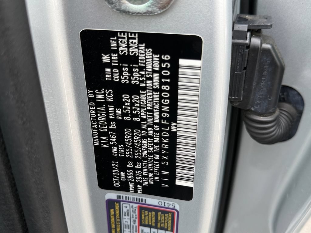 Certified 2022 Kia Sorento SX AWD/4WD image 30