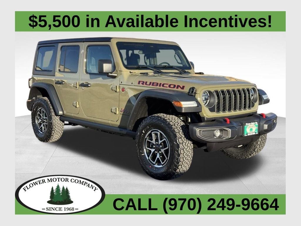 New 2026 Jeep Wrangler Unlimited Rubicon