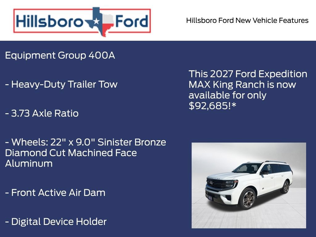 New 2027 Ford Expedition Max King Ranch AWD/4WD image 5