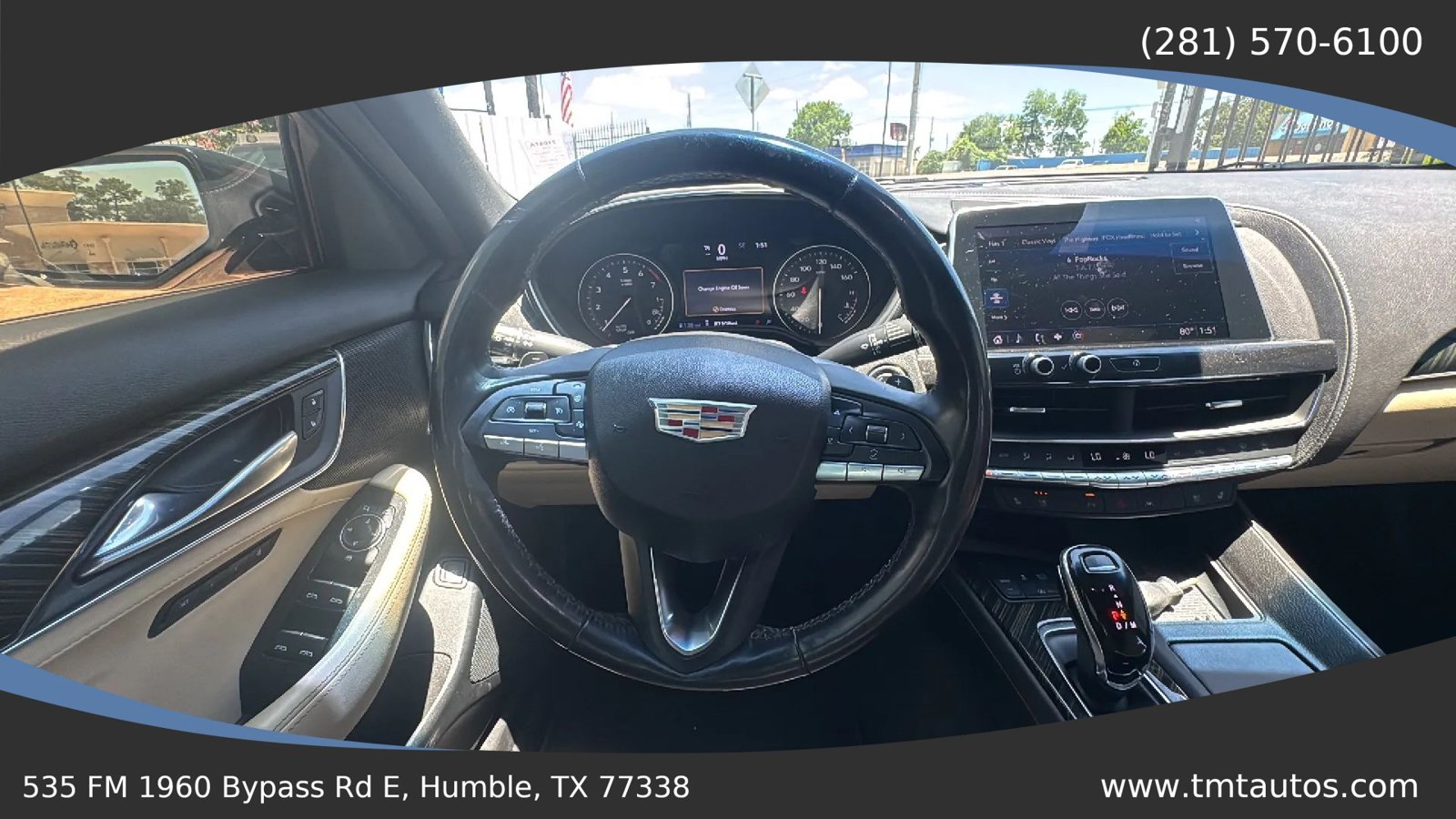 Used 2020 Cadillac CT5 Premium Luxury w/ Driver Awareness Plus Package RWD image 10