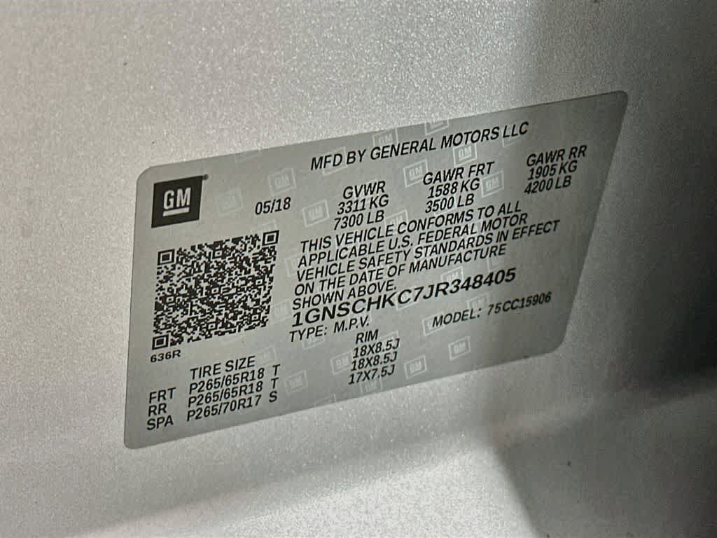 Used 2018 Chevrolet Suburban LT RWD image 23