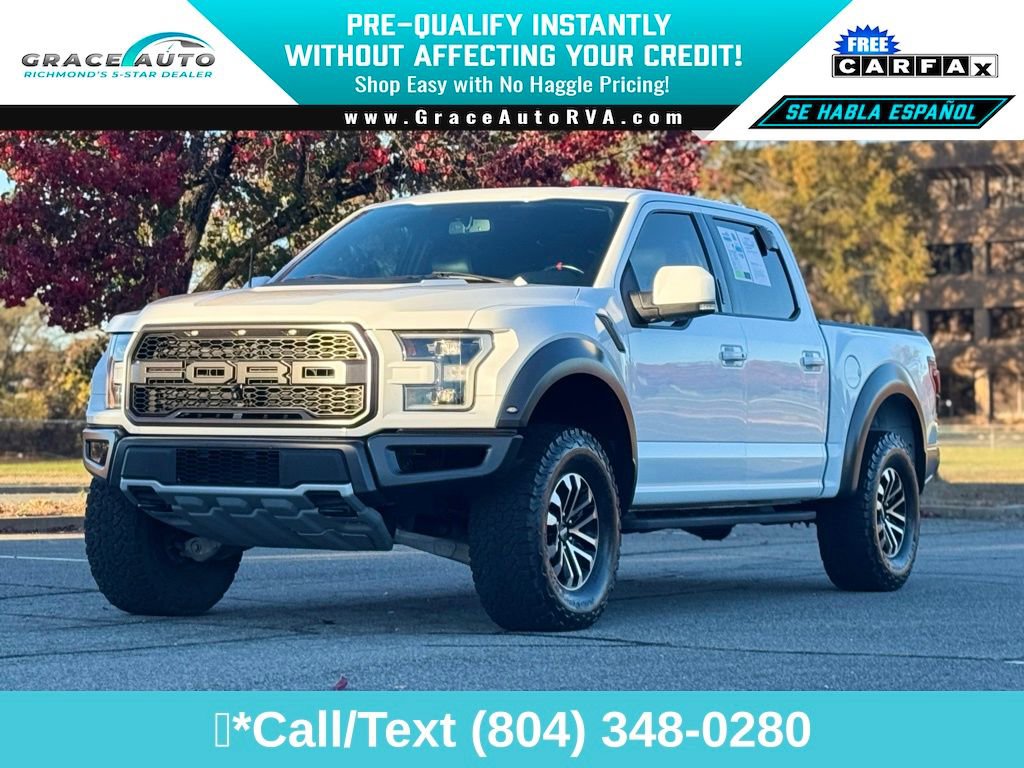 Used 2017 Ford F150 Raptor w/ Equipment Group 802A Luxury