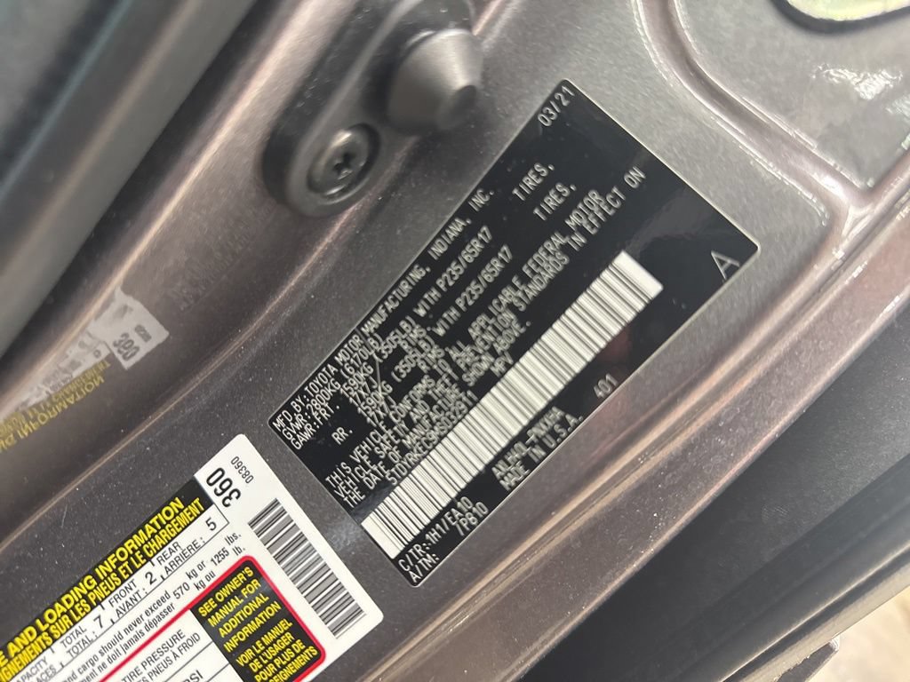 Used 2021 Toyota Sienna XLE FWD image 10