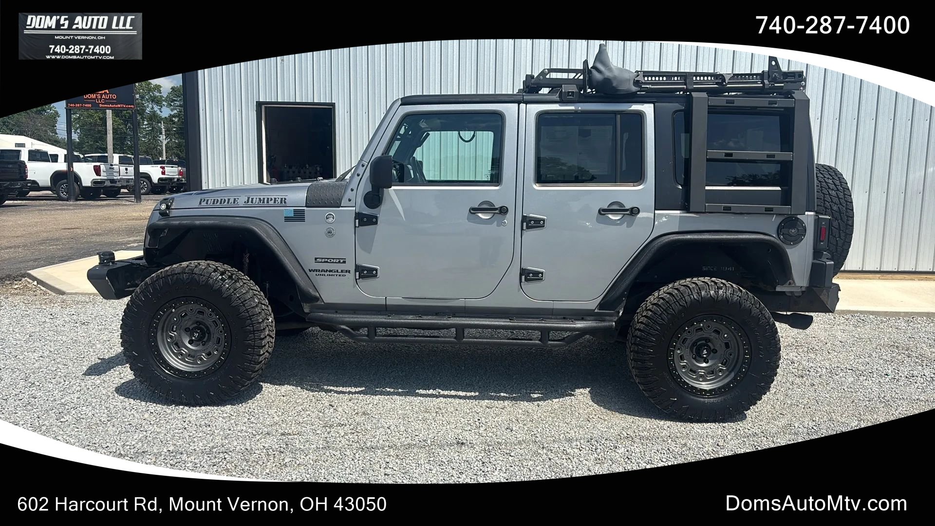 Used 2013 Jeep Wrangler Unlimited Sport AWD/4WD image 1
