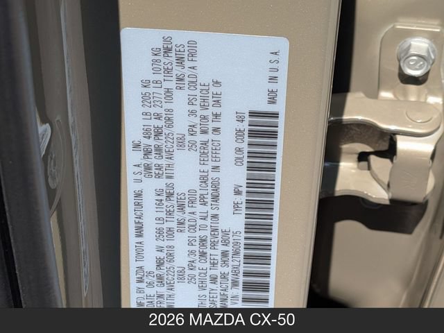 New 2026 MAZDA CX-50 Meridian Edition w/ Weather Package AWD/4WD image 32