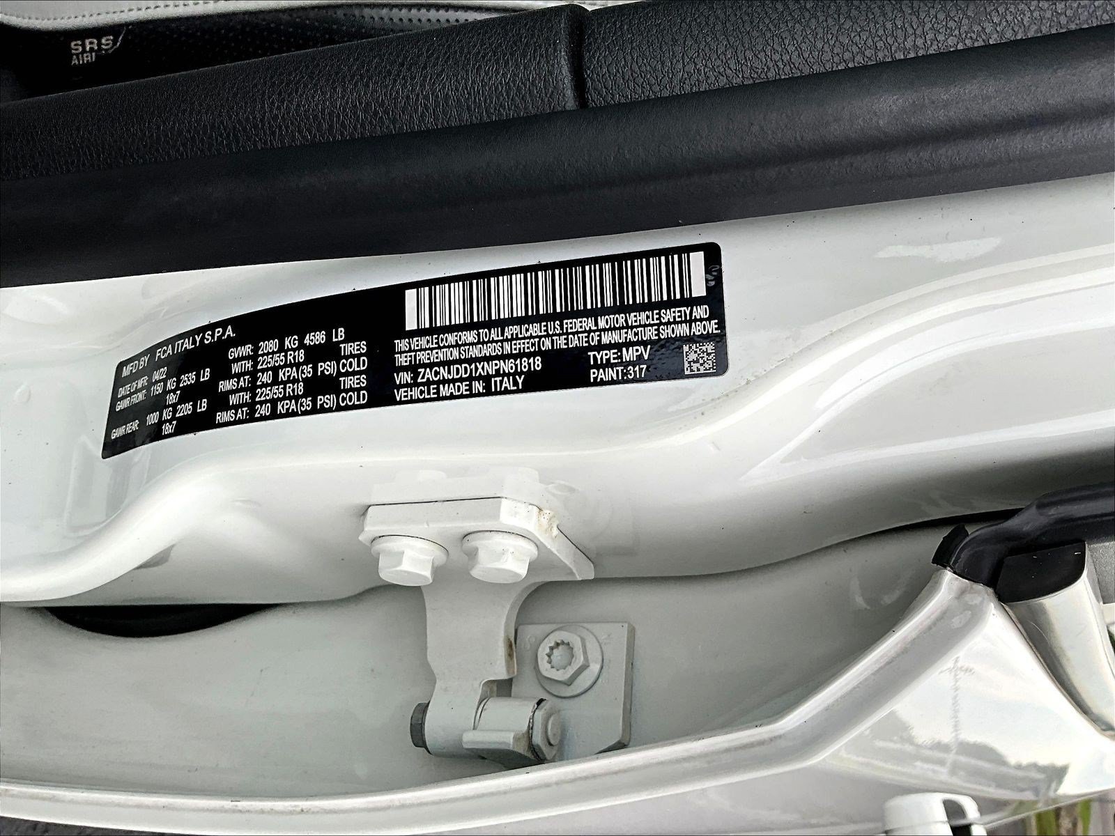 Used 2022 Jeep Renegade Limited AWD/4WD image 19