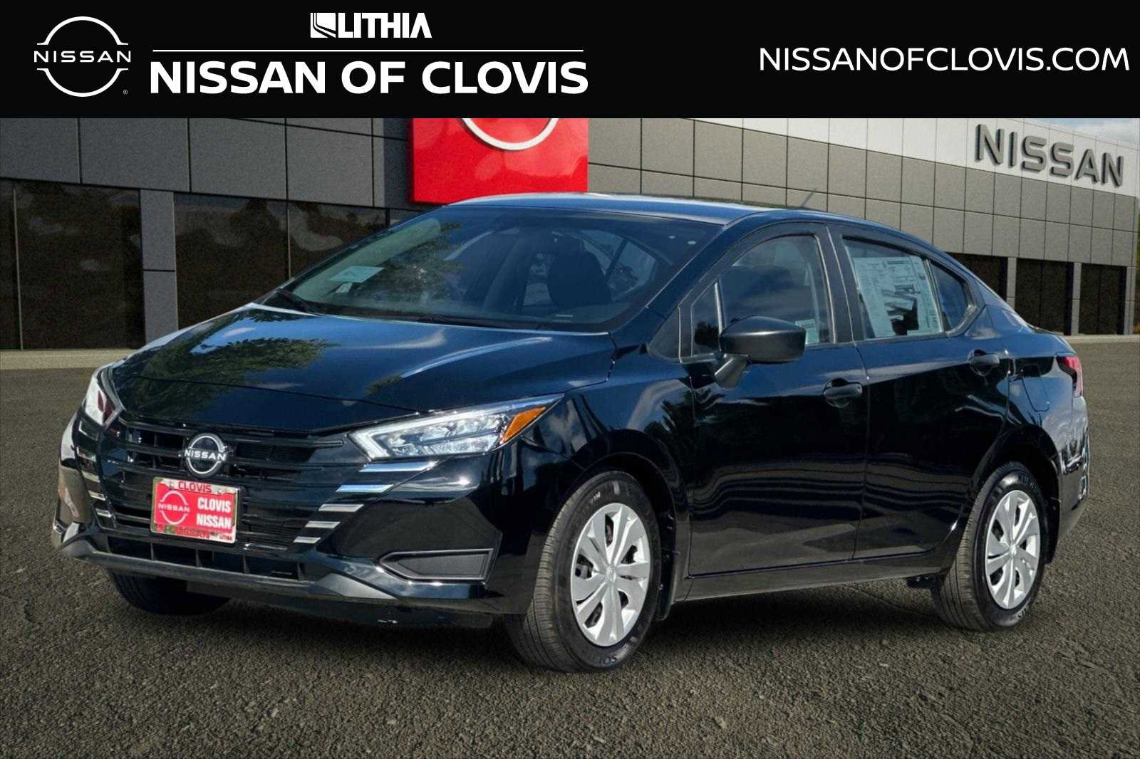 New 2025 Nissan Versa S w/ Trunk Package