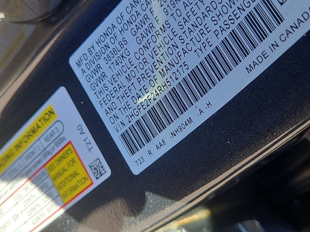 Certified 2024 Honda Civic LX image 14