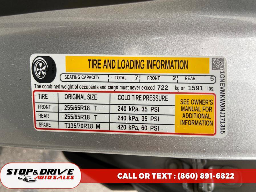 Used 2022 Chevrolet Traverse LT w/ LPO, Floor Liner Package image 22