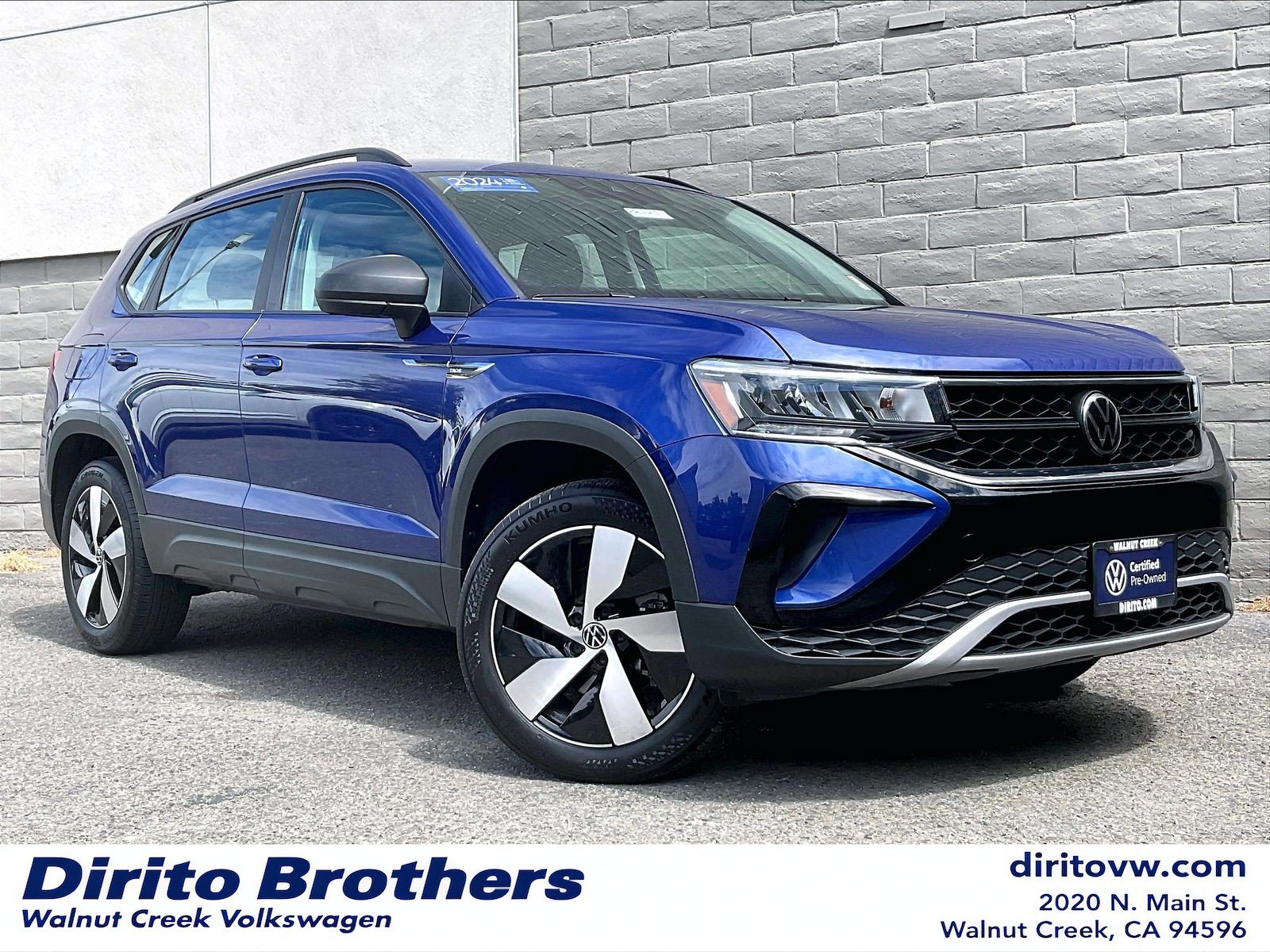 Certified 2024 Volkswagen Taos S AWD/4WD image 1