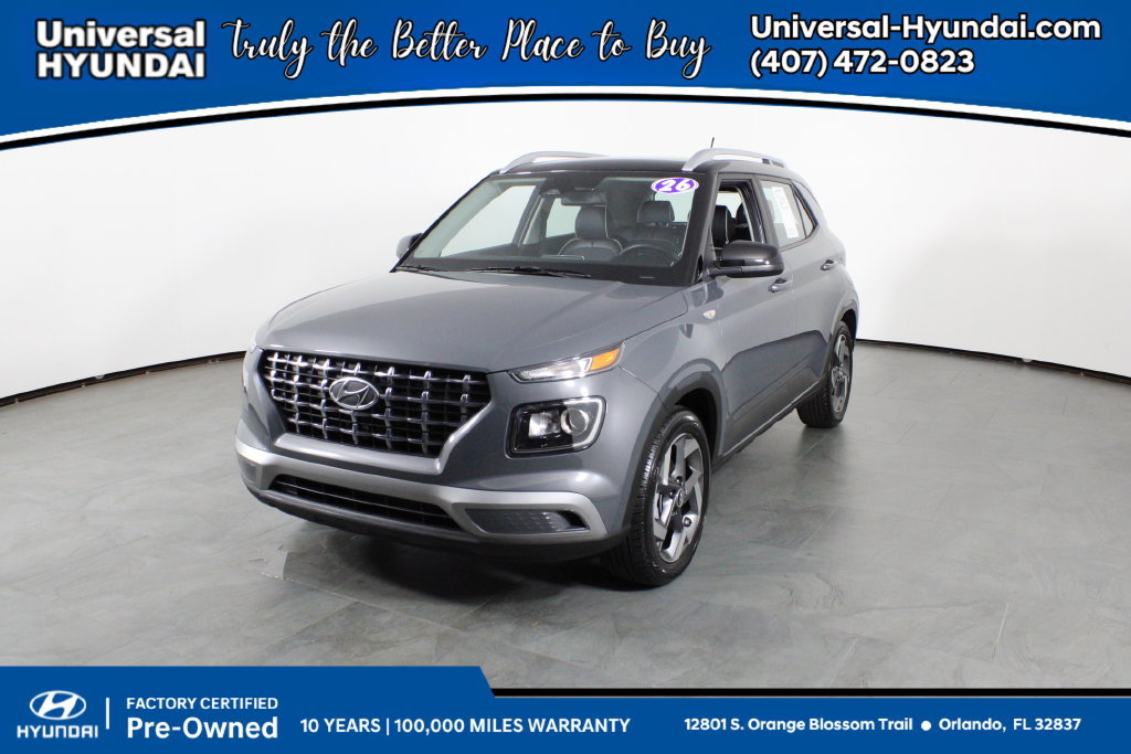 Certified 2026 Hyundai Venue SEL