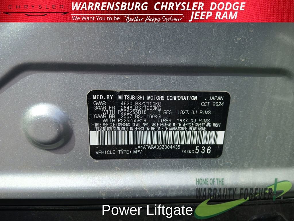 Used 2025 Mitsubishi Eclipse Cross SE AWD/4WD image 13