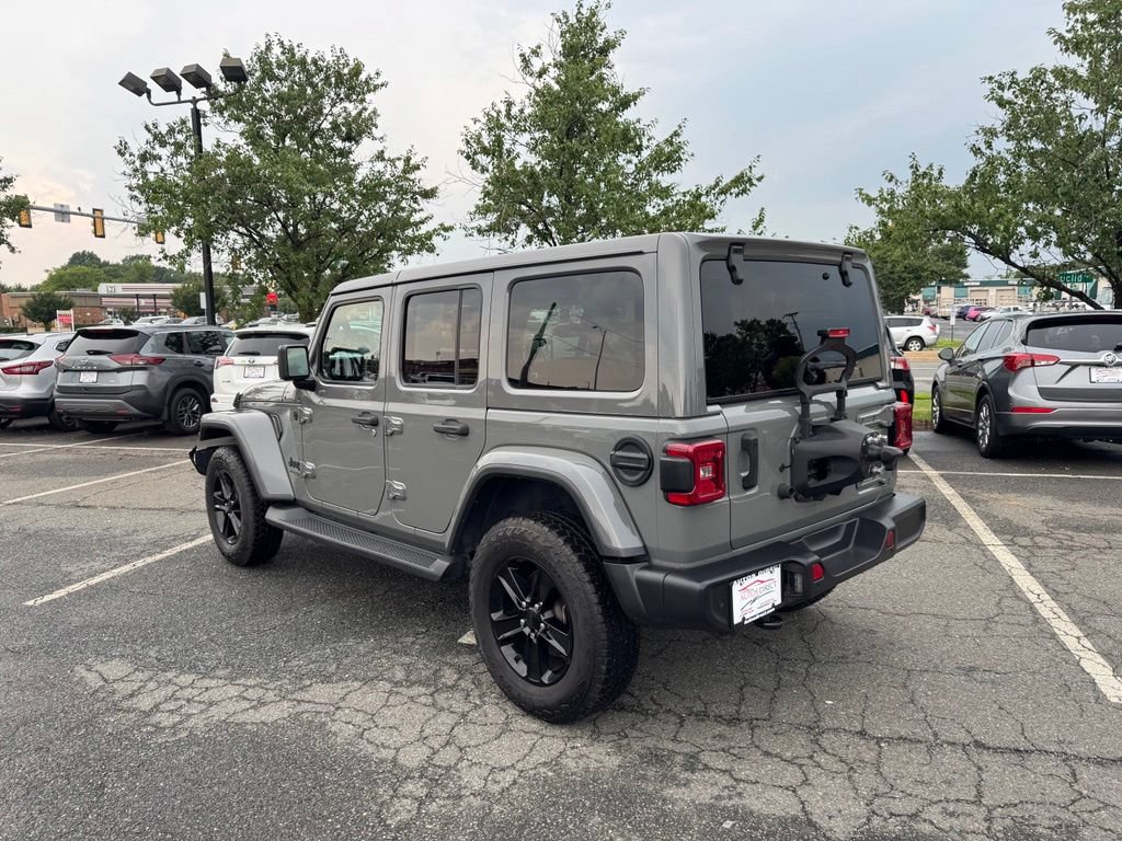 Used 2021 Jeep Wrangler Unlimited Sahara AWD/4WD image 4