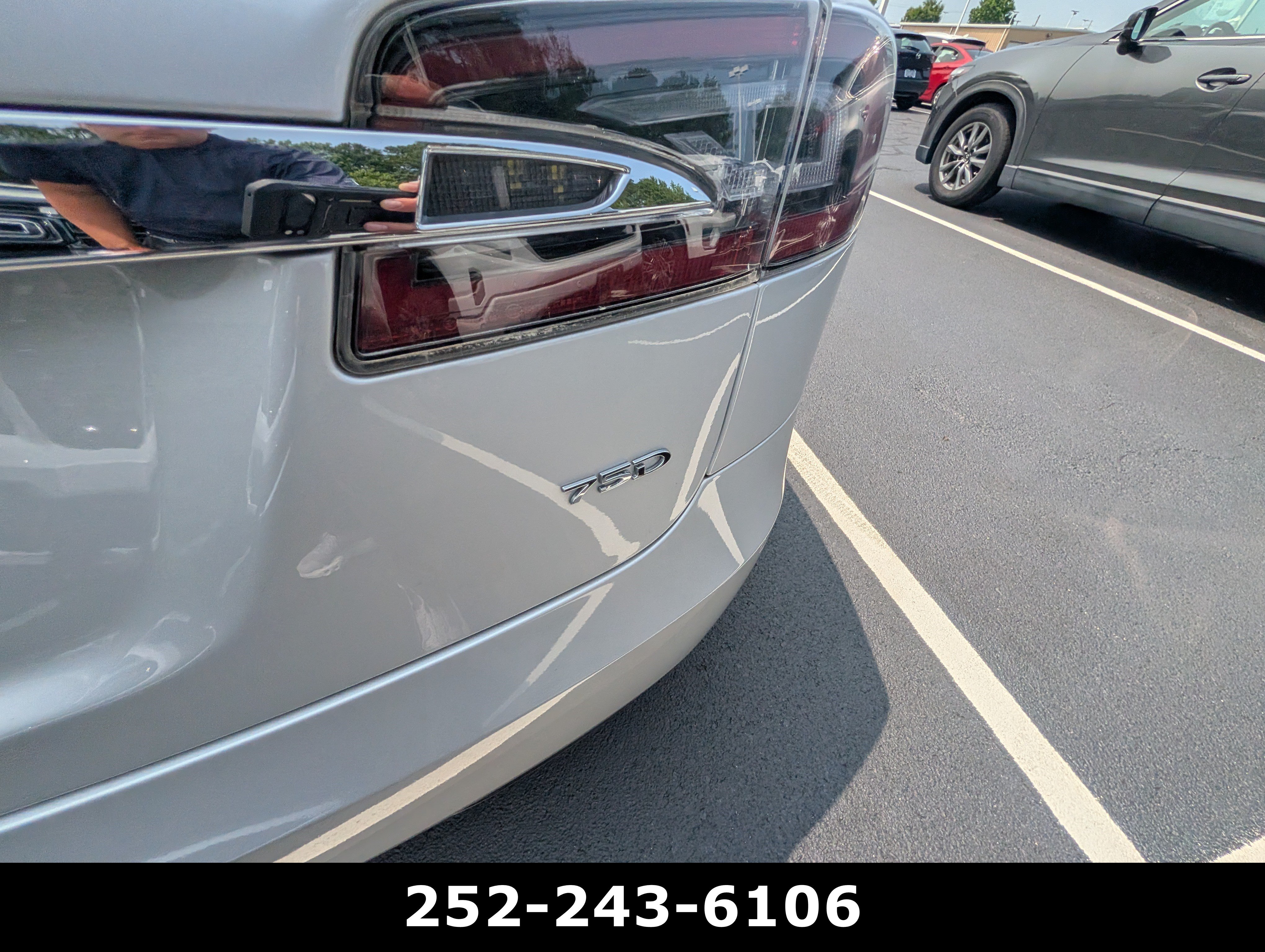 Used 2017 Tesla Model S 75D AWD/4WD image 5