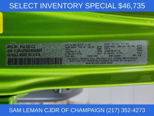 New 2025 Jeep Wrangler Unlimited Rubicon w/ Convenience Group image 29