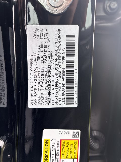 New 2027 Honda CR-V LX image 30