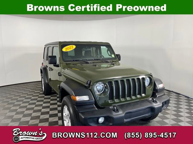 Used 2022 Jeep Wrangler Unlimited Sport AWD/4WD image 1