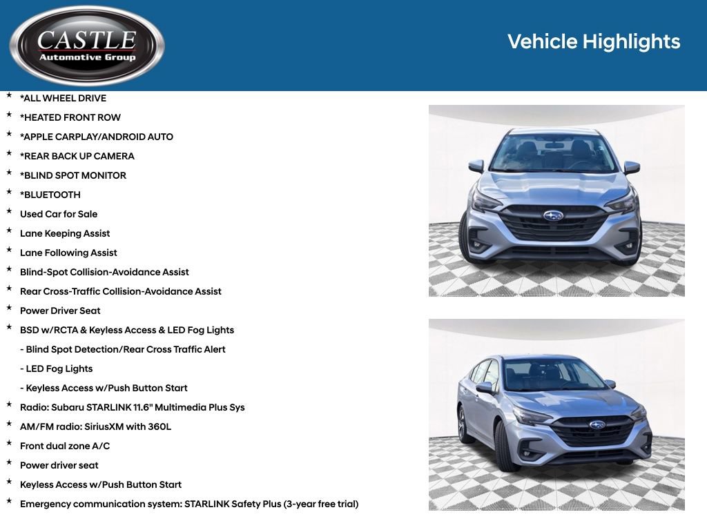 Used 2024 Subaru Legacy Premium image 3