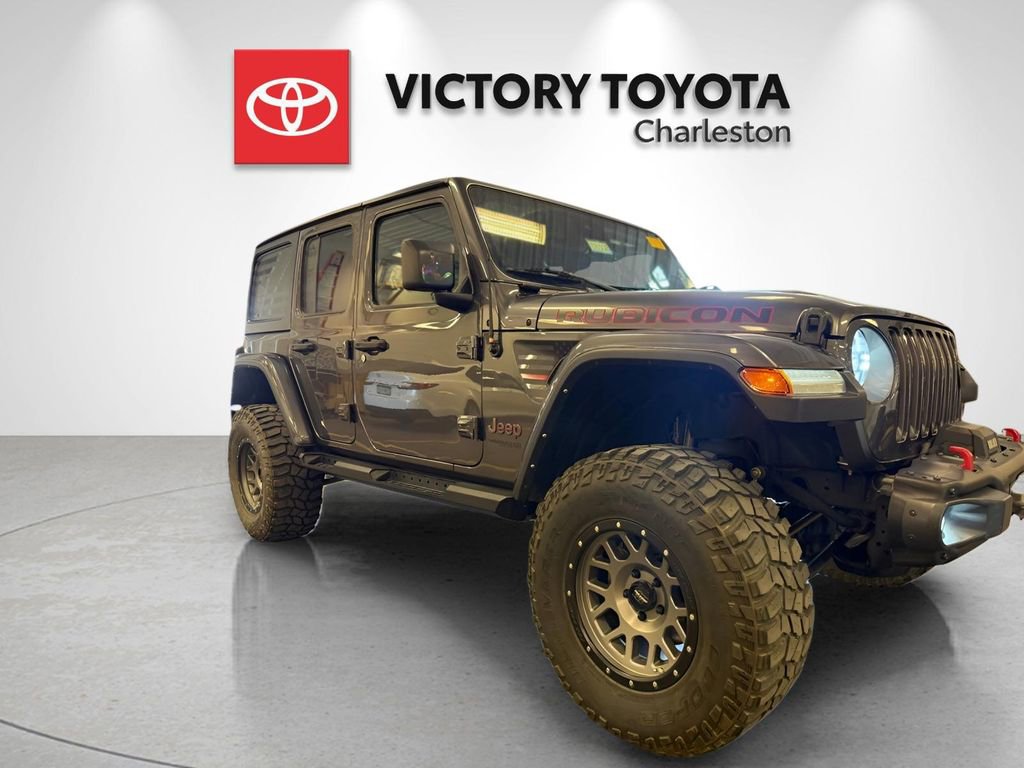 Used 2021 Jeep Wrangler Unlimited Rubicon AWD/4WD image 3