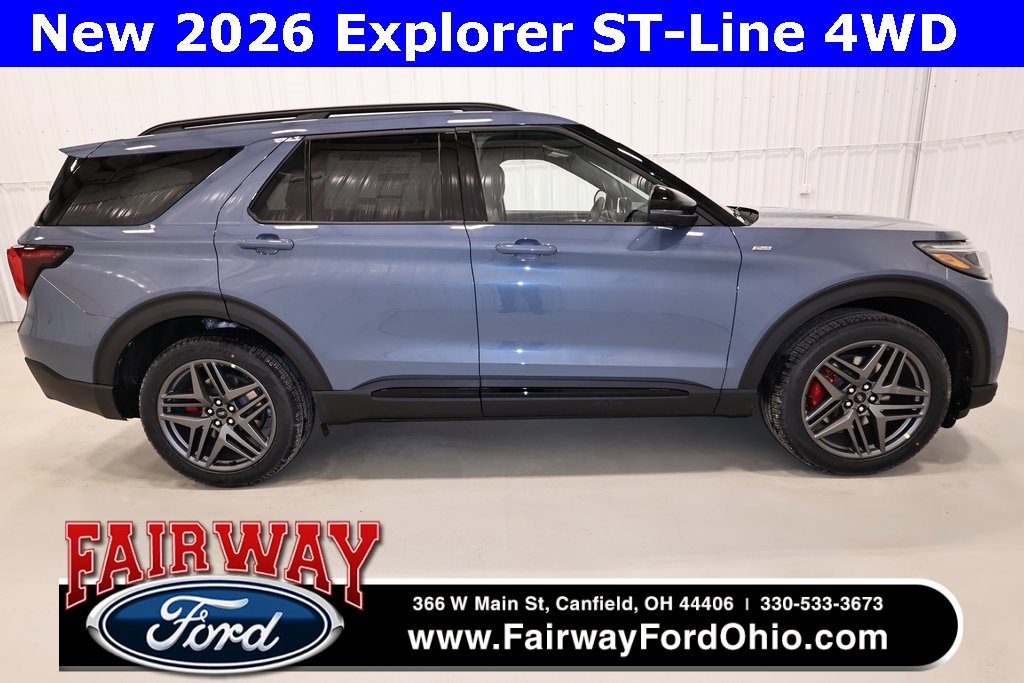 New 2026 Ford Explorer ST-Line