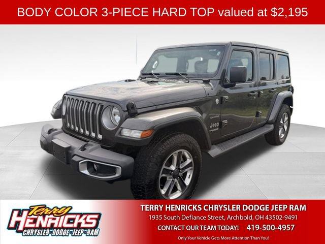 Used 2018 Jeep Wrangler Unlimited Sahara AWD/4WD image 1