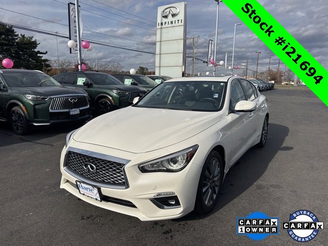 Certified 2022 INFINITI Q50 Luxe w/ Cargo Package