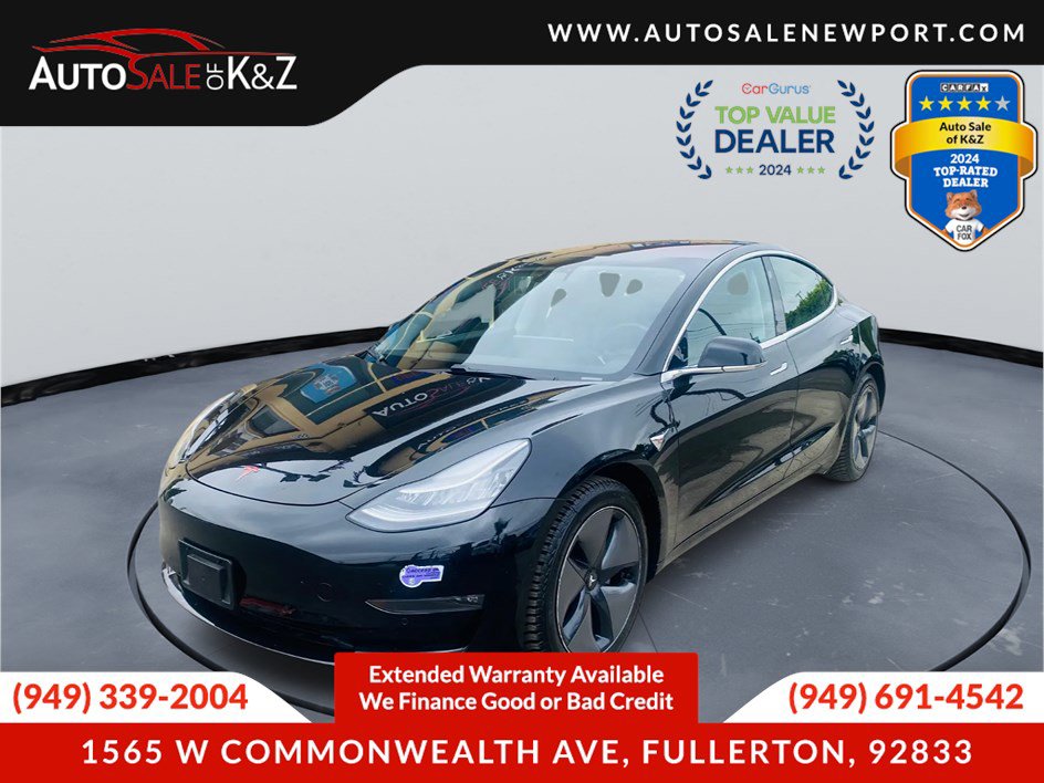Used 2019 Tesla Model 3 Long Range image 1