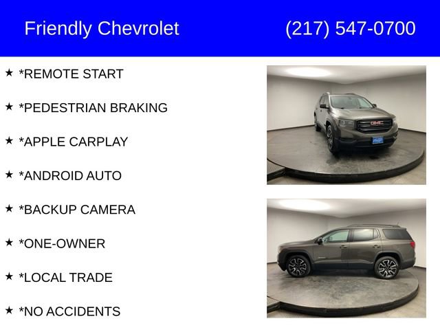 Certified 2019 GMC Acadia SLT w/ Black Edition image 6