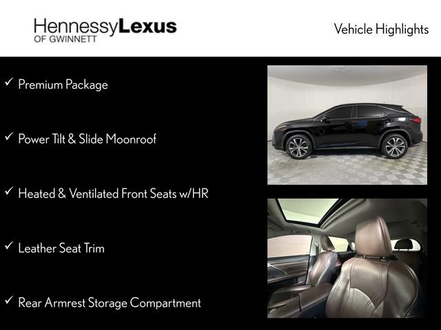 Used 2017 Lexus RX 350 FWD w/ Premium Package image 11