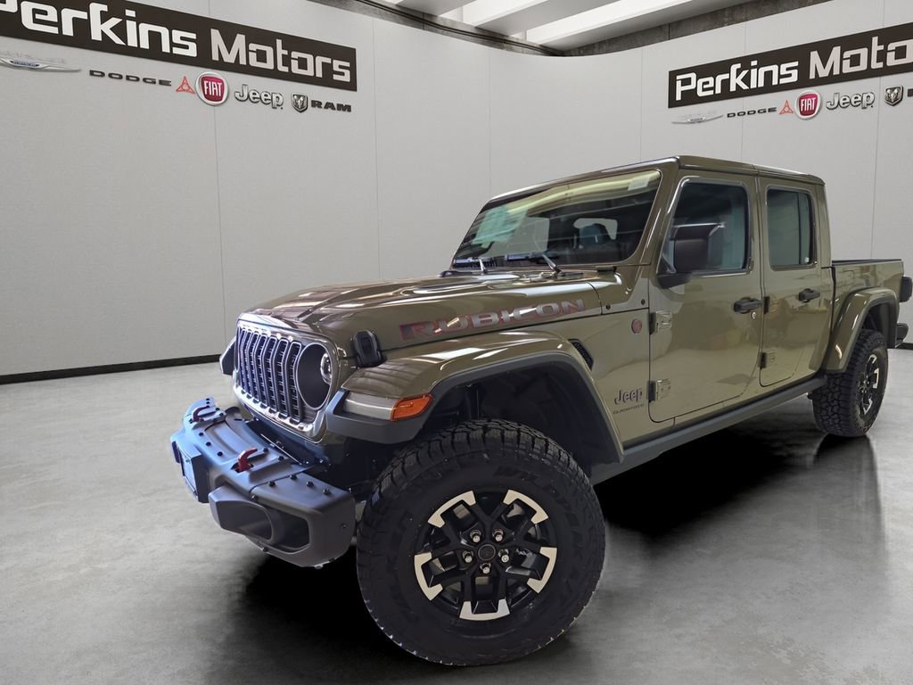 New 2026 Jeep Gladiator Rubicon w/ Steel Bumper Group