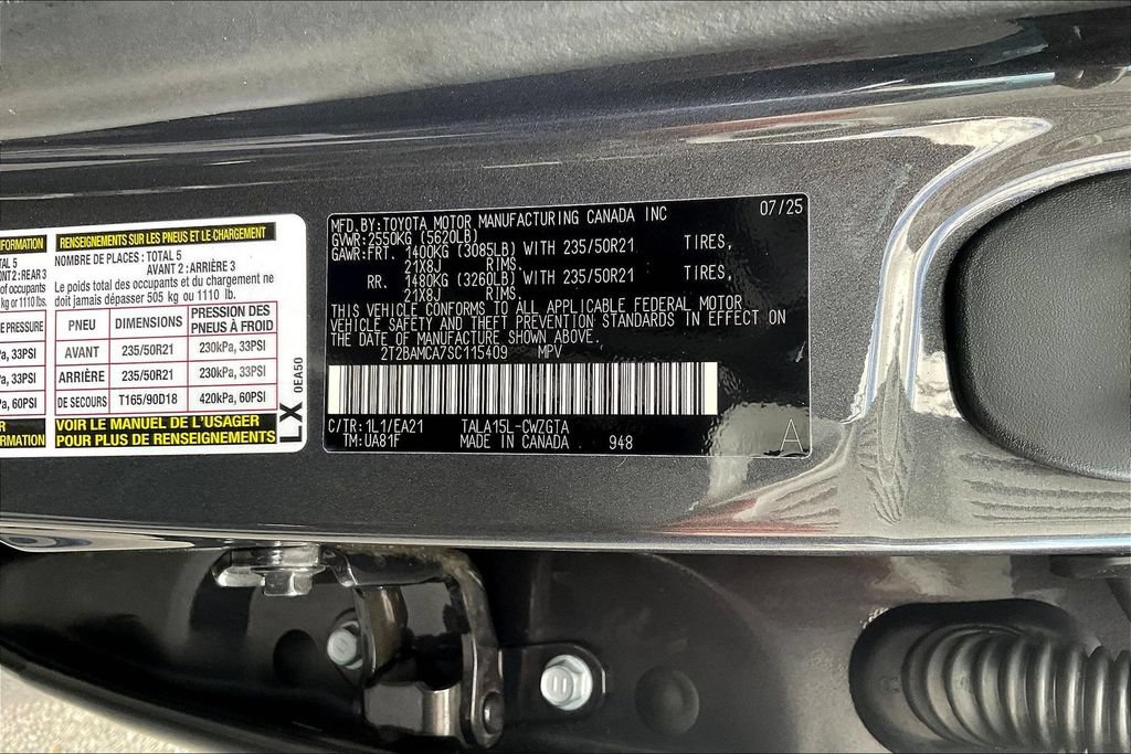Used 2025 Lexus RX 350 Premium w/ Convenience Package AWD/4WD image 19