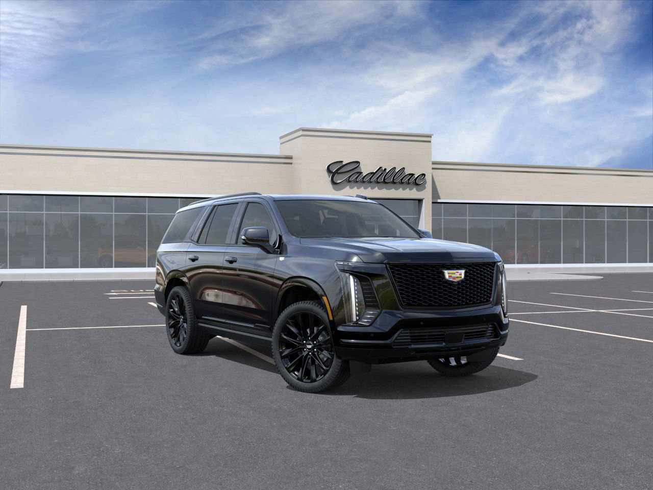 New 2026 Cadillac Escalade Platinum Sport w/ LPO, ONYX Package