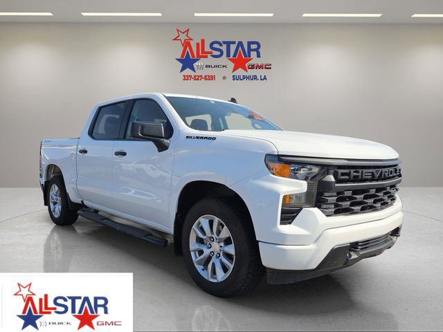 Used 2023 Chevrolet Silverado 1500 Custom w/ LPO, Dark Essentials Package image 1