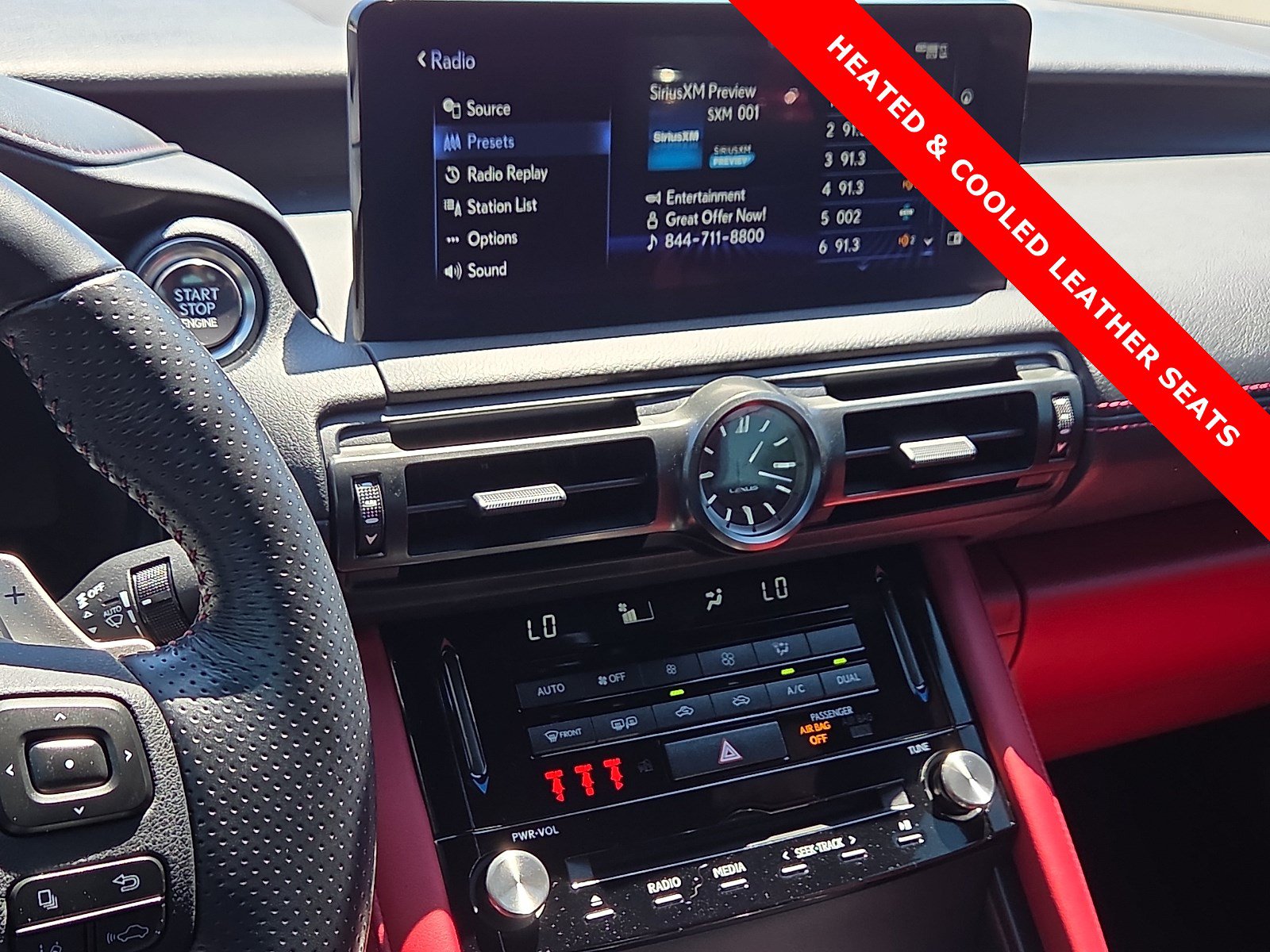 Used 2023 Lexus IS 350 F Sport w/ Navigation Package RWD image 16