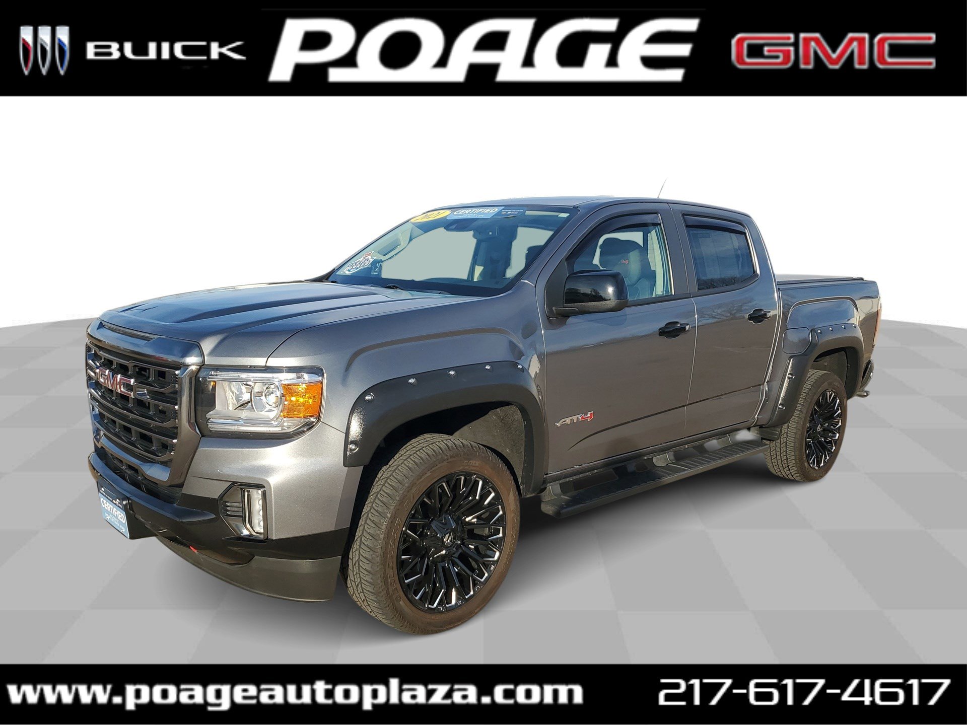 Certified 2021 GMC Canyon AT4 w/ Driver Alert Package