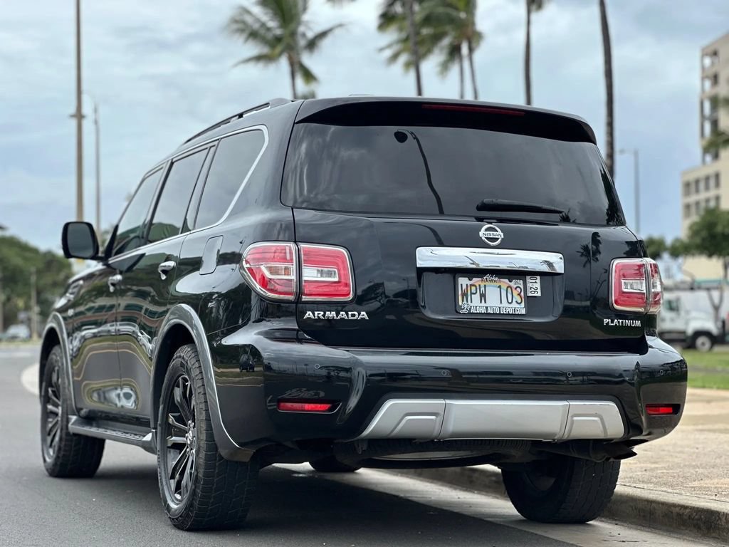 Used 2018 Nissan Armada Platinum w/ Captain Seat Package RWD image 3