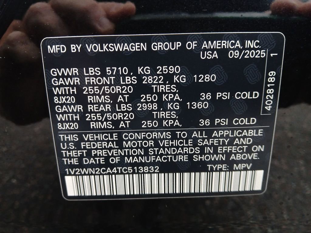 New 2026 Volkswagen Atlas SE FWD image 28