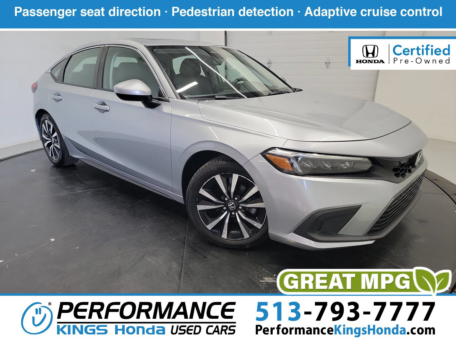 Certified 2024 Honda Civic EX-L 360° Tour