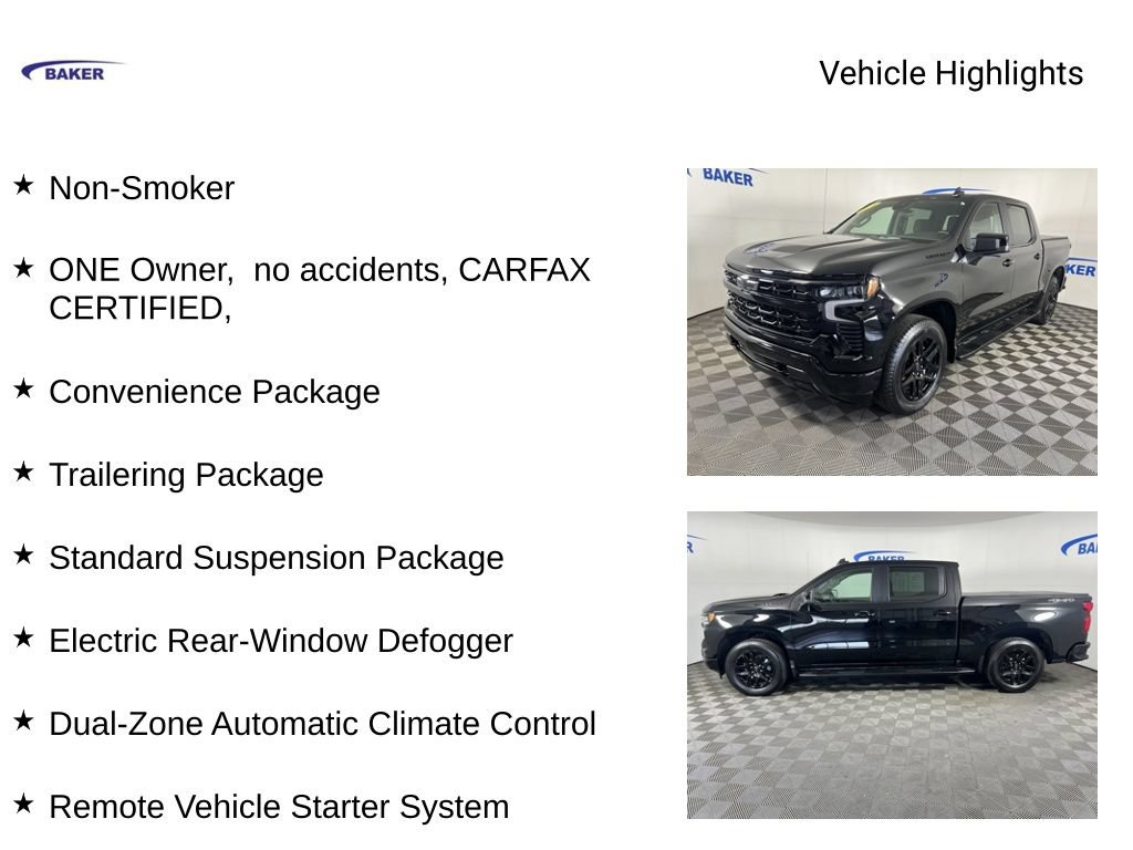 Certified 2026 Chevrolet Silverado 1500 RST w/ Dark Appearance Package AWD/4WD image 4