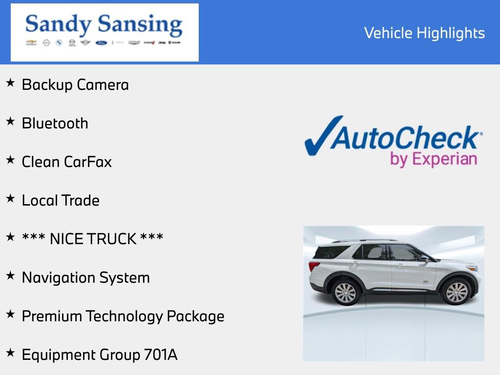 Used 2021 Ford Explorer King Ranch w/ Premium Technology Package AWD/4WD image 15