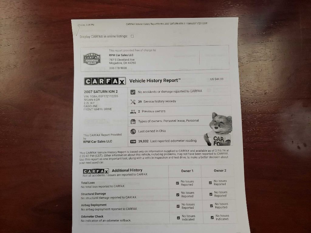 Used 2007 Saturn ION Level 2 image 32