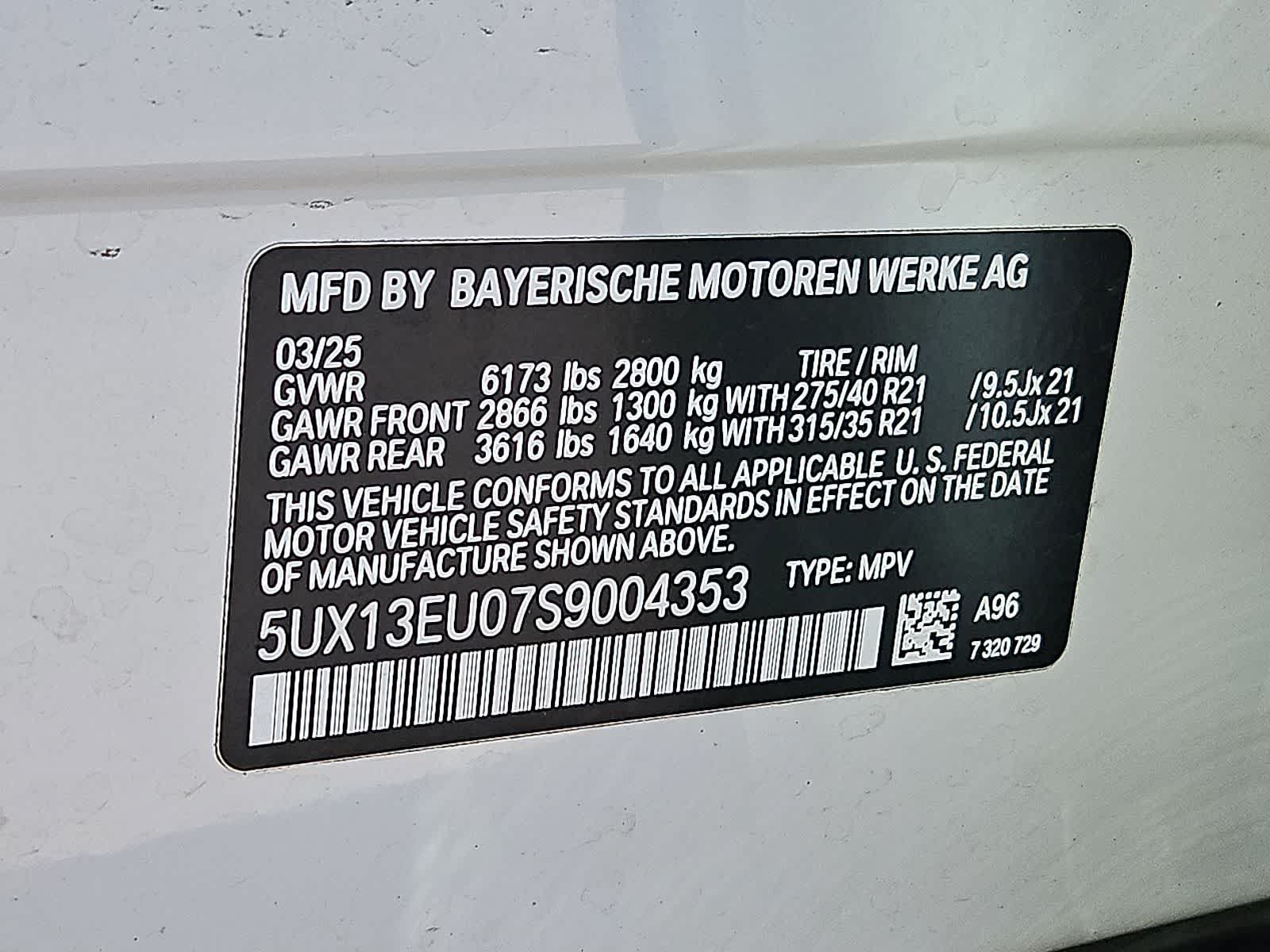 Used 2025 BMW X5 sDrive40i w/ Premium Package RWD image 41