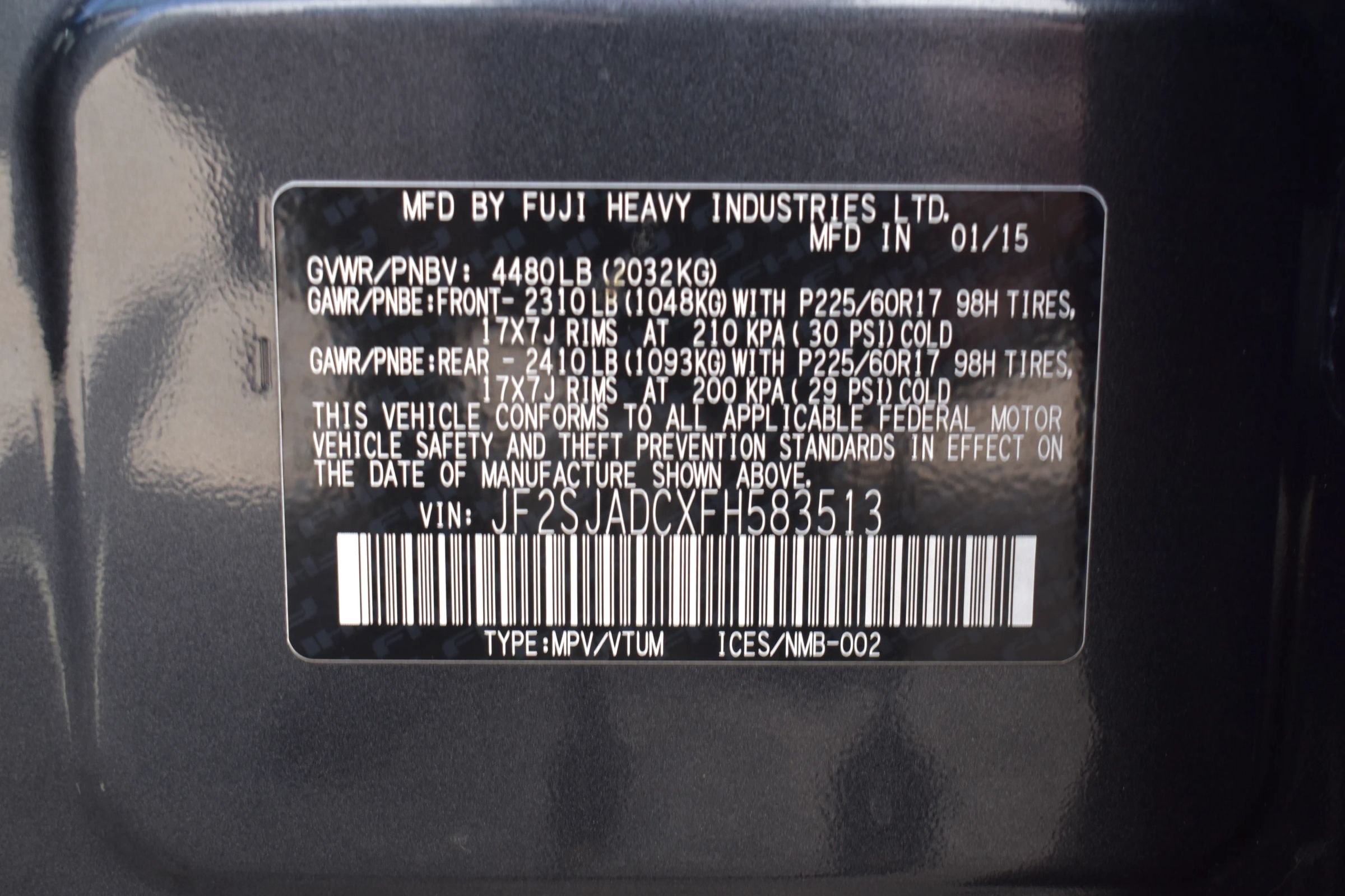 Used 2015 Subaru Forester 2.5i Premium w/ All-Weather Package AWD/4WD image 31