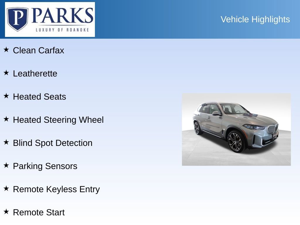 Used 2024 BMW X5 xDrive40i w/ Premium Package image 4