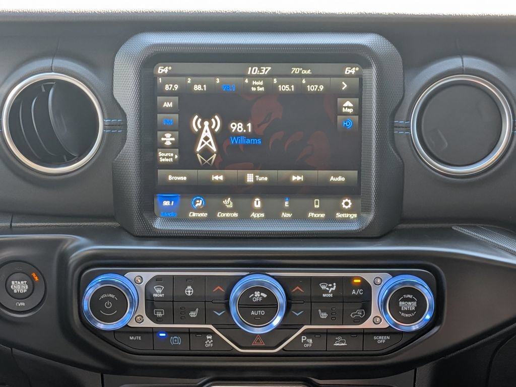 Used 2021 Jeep Wrangler Unlimited Rubicon 4xe w/ Cold Weather Group AWD/4WD image 19