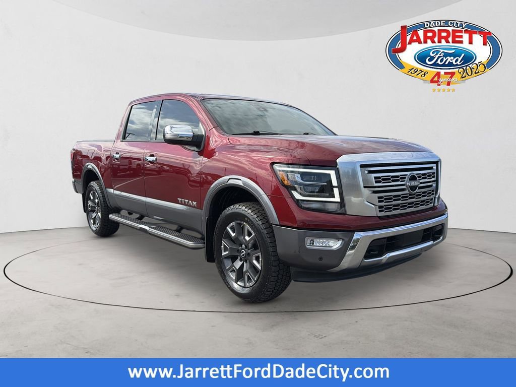 Used 2024 Nissan Titan Platinum Reserve w/ Moonroof Package AWD/4WD 360° Tour